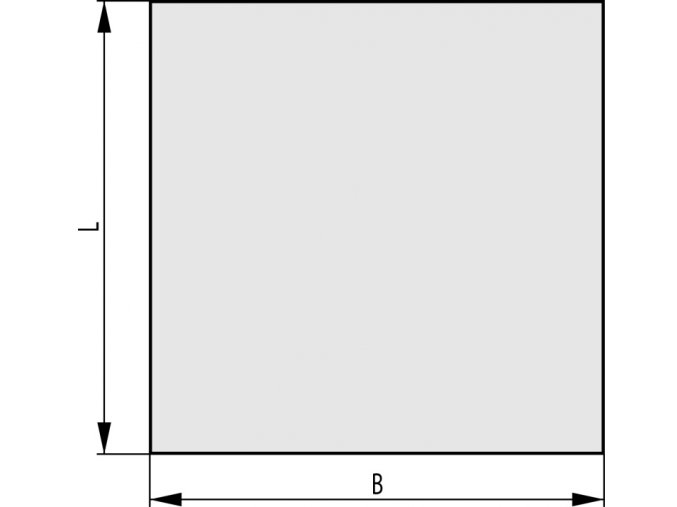 Sklo pod kamna 900x750x6 mm