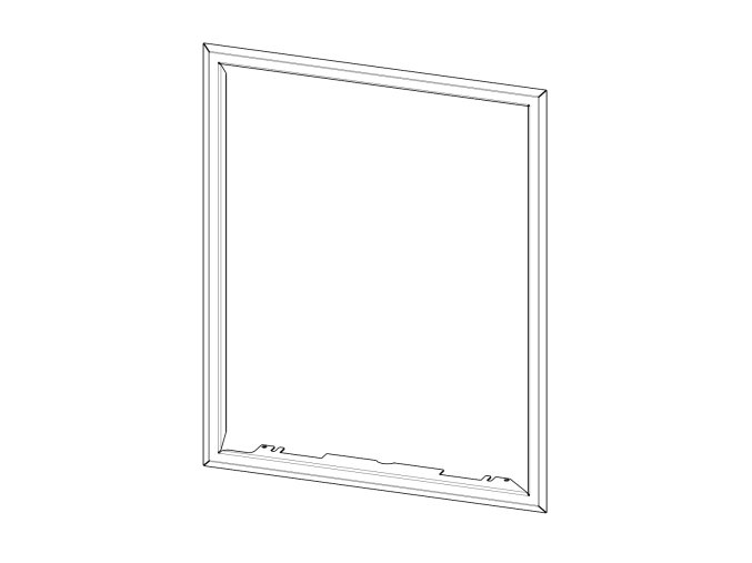 Rámek D2L RAM06N krycí