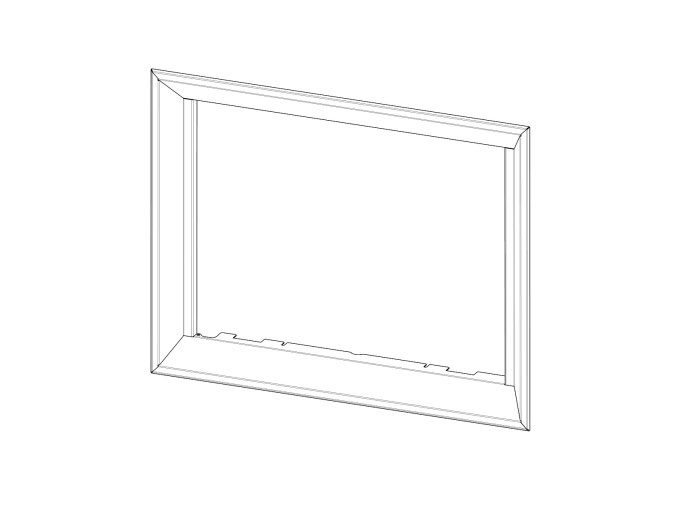 Rámek D2M RAM04N krycí polohluboký