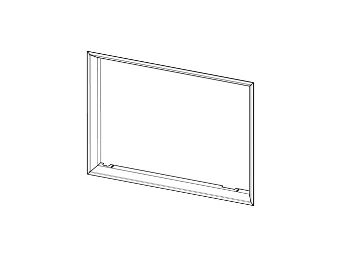 Rámek H3Z RAM04N krycí polohluboký