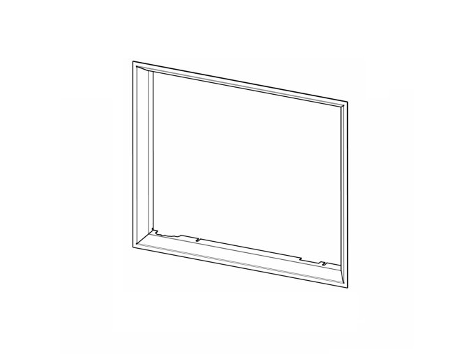 Rámek H4N RAM04 krycí polohluboký