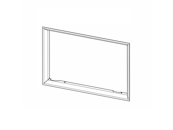 Rámek H4P RAM04 krycí polohluboký