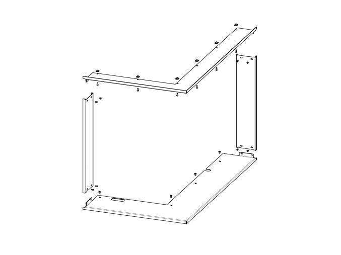 Rámek HL3LF RAM12 krycí