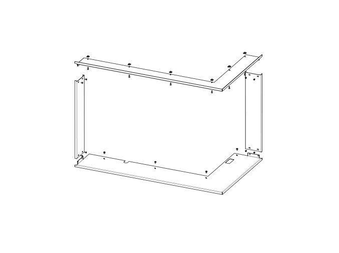 Rámek HR3LF RAM12 krycí