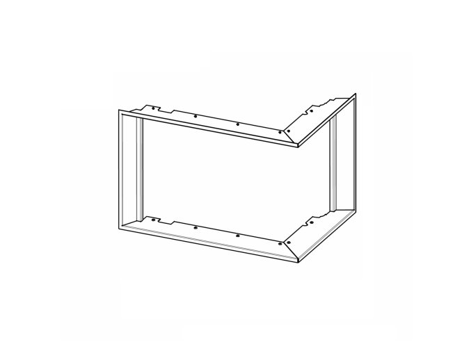 Rámek HR4SG RAM04 krycí polohluboký univerzální