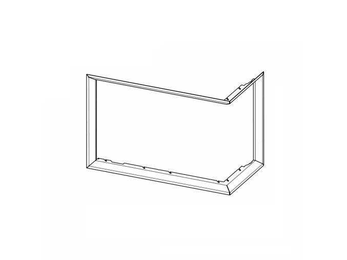 Rámek HR4SX RAM04 krycí polohluboký univerzální