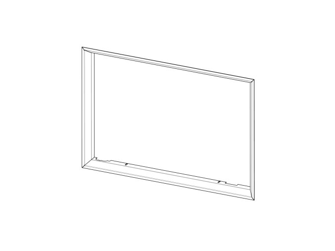 Rámek I3X RAM04 krycí polohluboký