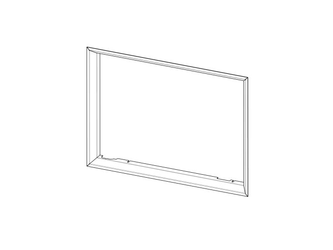 Rámek I3Z RAM04 krycí polohluboký