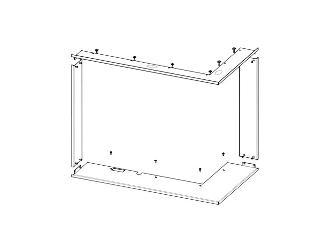 Rámek IR2LG RAM12 krycí