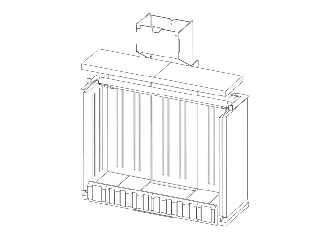 Spalovací komora I2H TOP02 natur