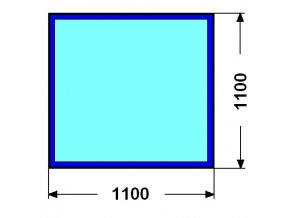 Sklo pod kamna Sorg Prove 8mm