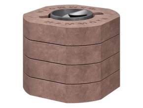 Akumulační sada horní ROMOTOP MAMMOTH 4ks, vnější průměr odkouření 200 mm -  AKKUM KV 04B