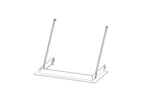 Rám IC2LF RAM15 nosný podpůrný