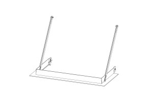 Rám IC2LG RAM15 nosný podpůrný