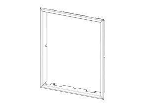 Rámek D3G RAM 06 krycí