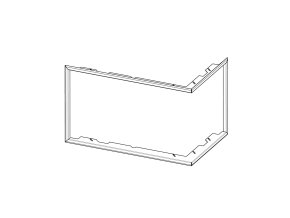 Rámek DR3SH RAM06 krycí univerzální