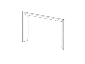 Rámek DW2M RAM03 krycí polohluboký