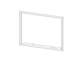 Rámek DW2M RAM06 krycí