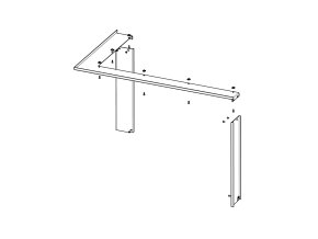 Rámek HL3LF RAM11 krycí