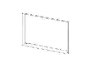 Rámek I3X RAM04 krycí polohluboký