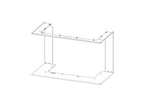 Rámek IC2LG RAM12 krycí