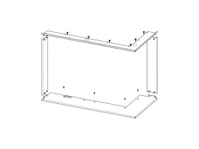 Rámek IR2LH RAM12 krycí