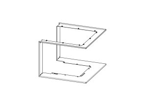 Rámek IU3LG RAM12 krycí