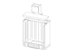 Spalovací komora I2F TOP02 natur