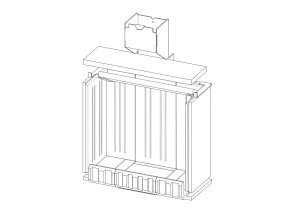 Spalovací komora I2G TOP02 natur