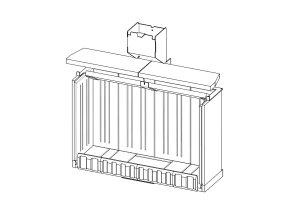 Spalovací komora I2LJ TOP01 černá