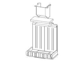 Spalovací komora IC2LF TOP01 černá