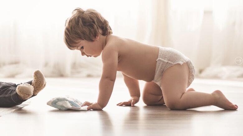 Natahovací plenky pro děti.