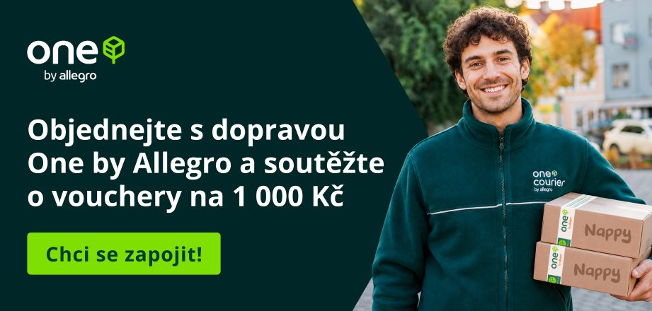 Vyhraj poukaz s dopravou One by Allegro