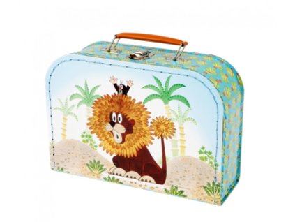 Krtek dětský kufr Krtek a lev 25cm