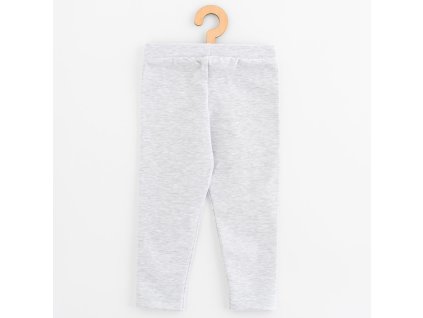 Dětské legíny z teplákoviny New Baby Kindergarten melange - vel. 116/122