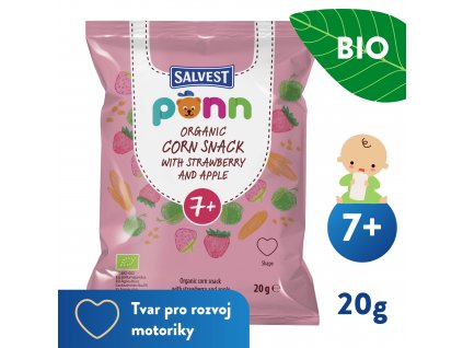 SALVEST Ponn BIO Jahodové křupky (20 g)