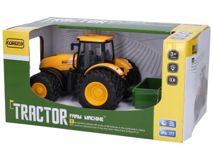 Traktor s příslušenstvím a efekty 27,5 cm