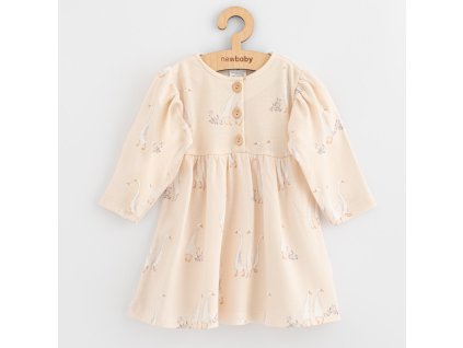 Kojenecké bavlněné šaty New Baby Husičky - vel. 68 (4-6m)