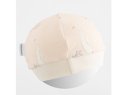 Kojenecká bavlněná čepička New Baby Husičky - vel. 68/74