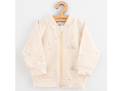 Kojenecká tepláková mikina New Baby Husičky - vel. 80 (9-12m)