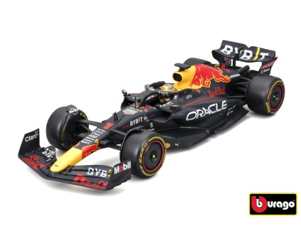 Bburago 1:24 Formula F1 Oracle Red Bull Racing RB18(2022) nr.1 Max Verstappen s řidičem