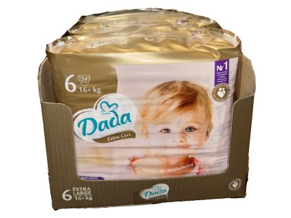 Dada Extra Care 6, 16+ kg BOX 102 ks NOVÉ