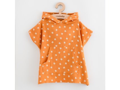 Dětské mušelínové pončo New Baby Feeling animal 35 cm - vel. XL