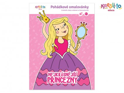 Pohádkové omalovánky - Nejkrásnější princezny