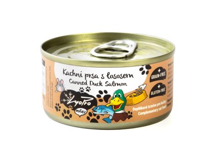 kachni prsa s lososem