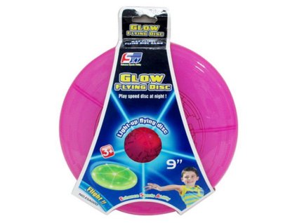 Létající talíř se světelnými efekty 23 cm