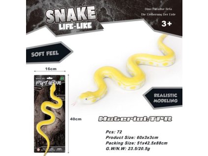 Had gumový měkký 60 cm