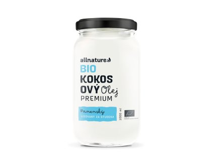 Allnature Kokosový olej panenský BIO 1000 ml