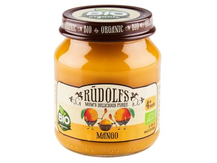 Rudolfs BIO Příkrm mango 120 g