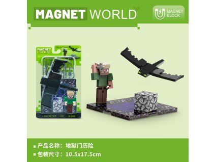 Stavebnice Magnet World Lovec set
